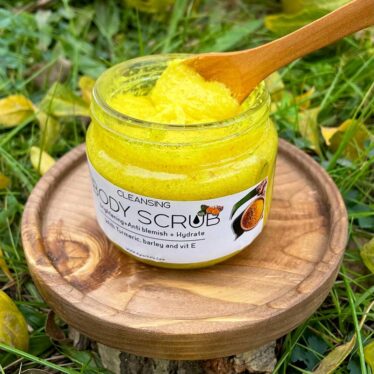 Turmeric body scrub1