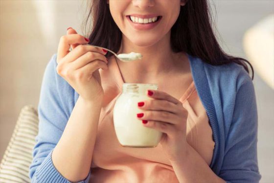 Taking probiotics