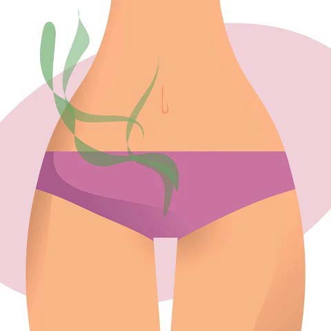 Unusual odor in underwear