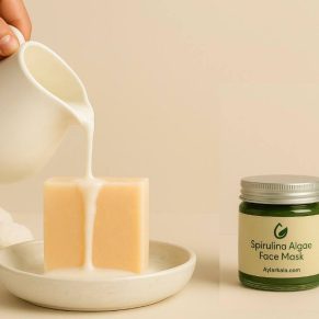 صابون شیرعسل + ماسک صورت جلبک اسپیرولینا