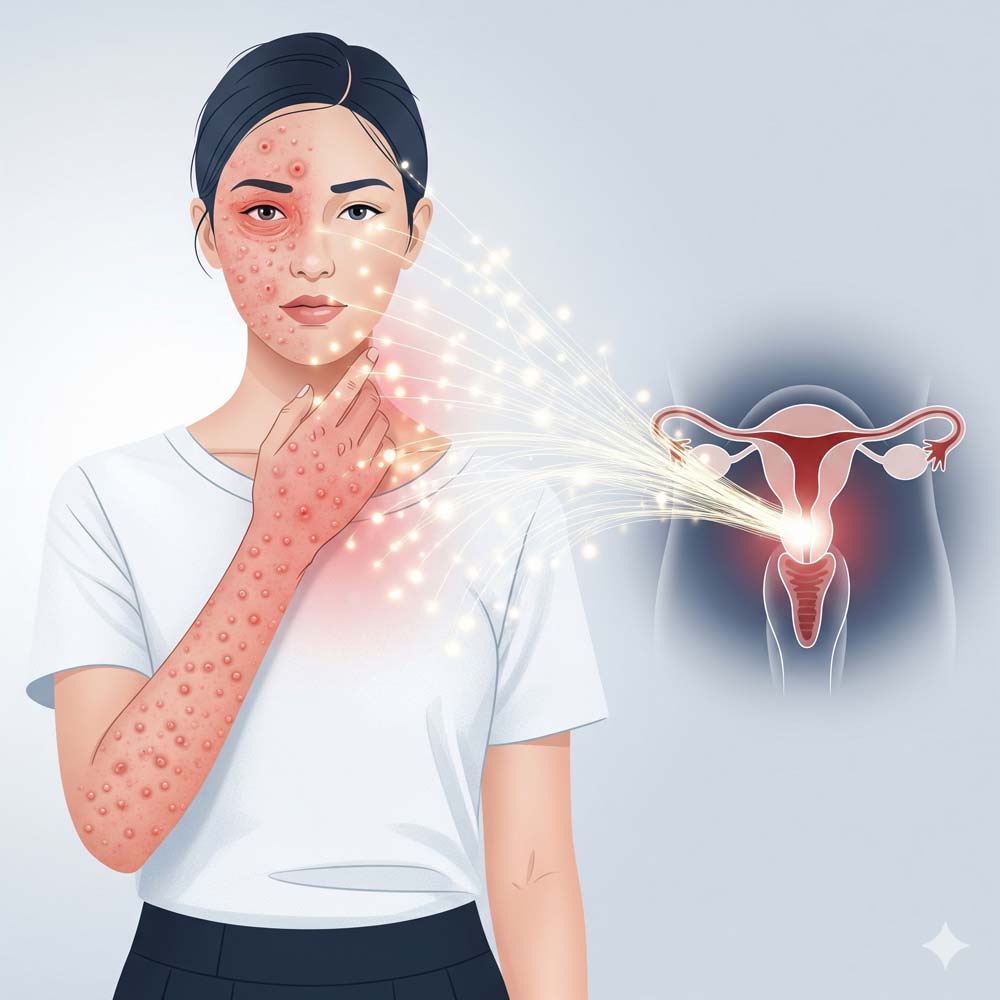 رابطه آلرژی پوستی و عفونت واژینال